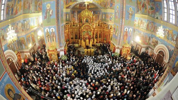 Освящение Кафедрального собора в Ханты-Мансийске