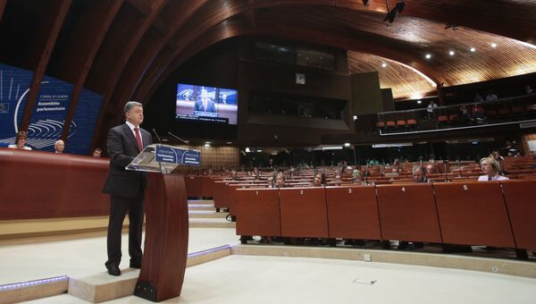 На сессии Парламентской Ассамблеи Совета Европы в Страсбурге