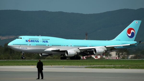 Самолет национальной авиакомпании Южной Кореи Korean Air. Архивное фото