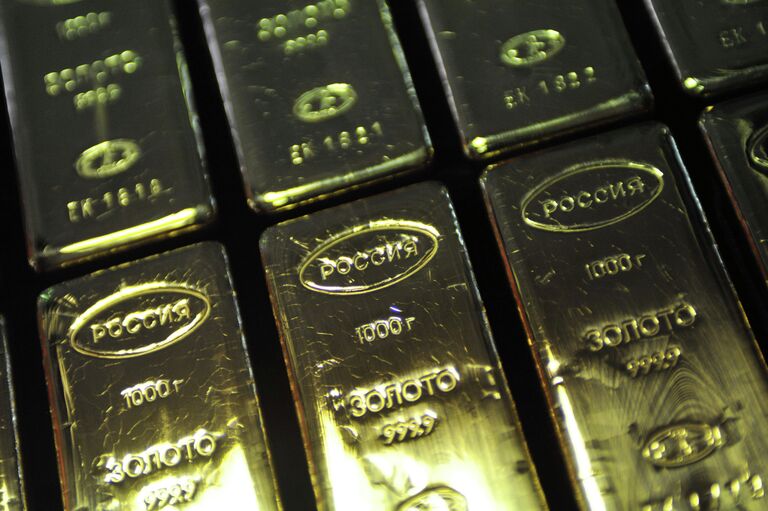 Золотые слитки