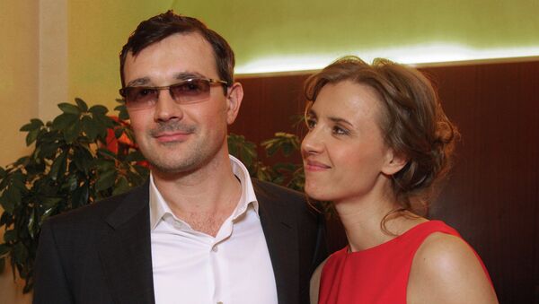 Актеры Ксения Алферова и Егор Бероев. Архивное фото