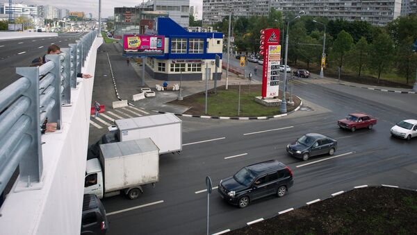 Транспортная развязка на Варшавском шоссе. Архивное фото