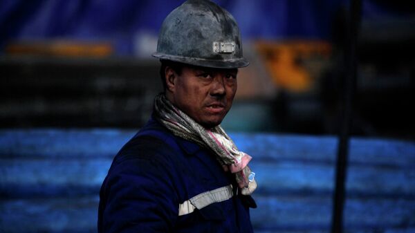 Китайский шахтер