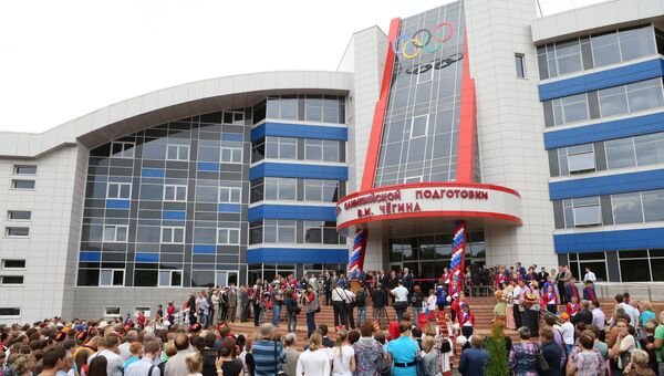 Виталий Мутко открыл новый корпус Центра спортивный ходьбы в Саранске
