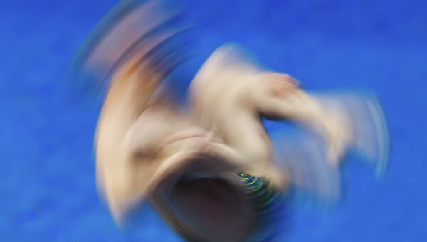 Прыгун в воду Илья Захаров на ЧЕ по водным видам спорта, Берлин
