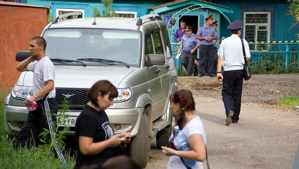 Окраина Томска, где обнаружили тело похищенной девочки