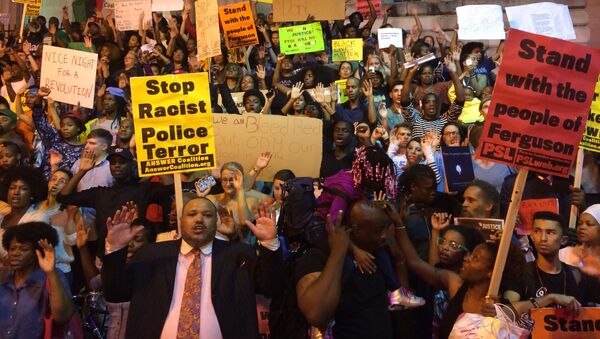 Акции протеста в Вашингтоне против расизма полицейских