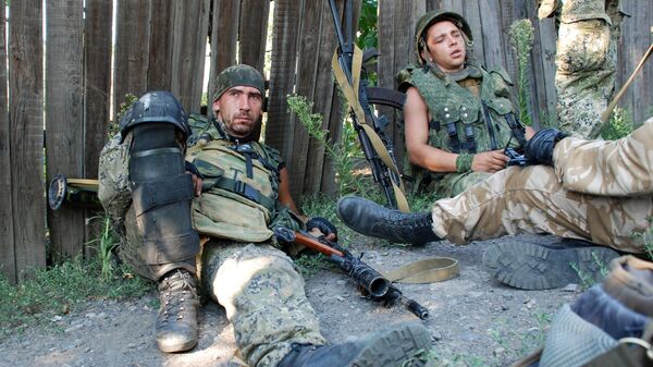 Ситуация в Иловайске Донецкой области. Архивное фото