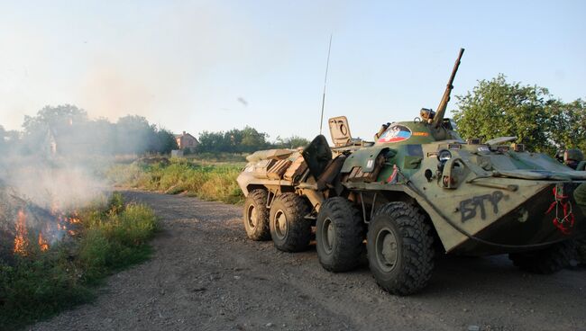 Ситуация в Иловайске Донецкой области. Архивное фото