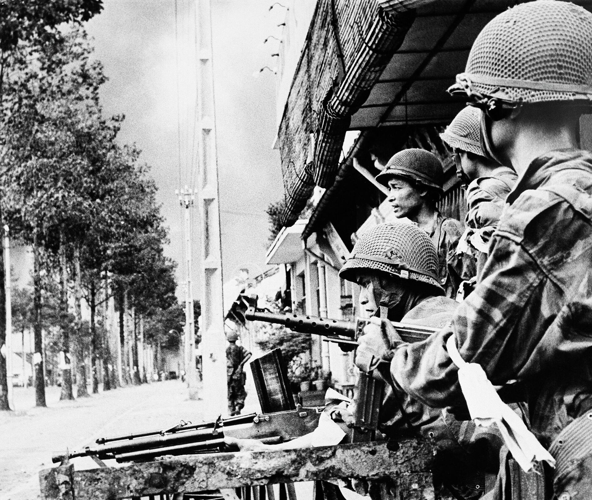 Солдаты национальной армии Южного Вьетнама в Сайгоне, 1955 год - РИА Новости, 1920, 28.04.2025