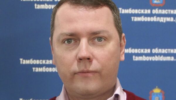 Депутат Тамбовской областной думы Владимир Топорков, архивное фото