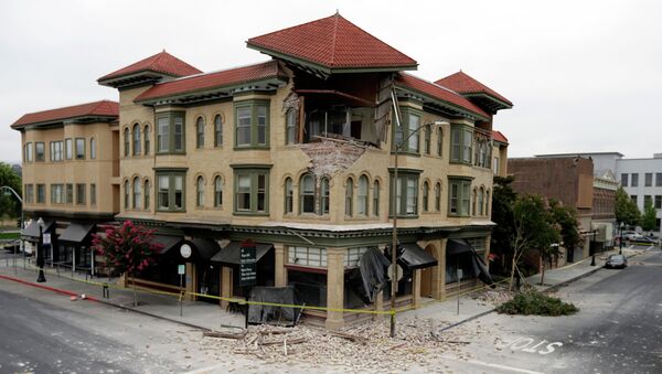 Землетрясение в США. Архивное фото