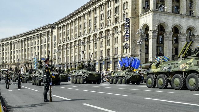 Празднование Дня Независимости Украины. Архивное фото