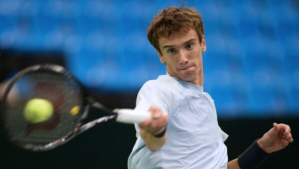 Российский теннисист Андрей Кузнецов, архивное фото