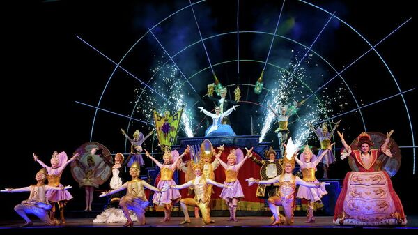 Репетиция мюзикла Disney Красавица и Чудовище в театре Россия