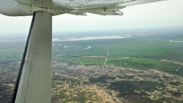 Вид с воздуха на Судан. Архивное фото
