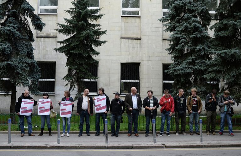 Акция в поддержку Андрея Стенина