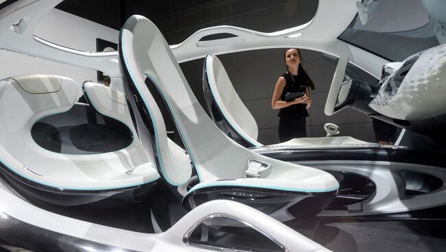 Концепт-кар Smart Fourjoy на Московском международном автосалоне Концепт-кар Smart Fourjoy на Московском международном автосалоне