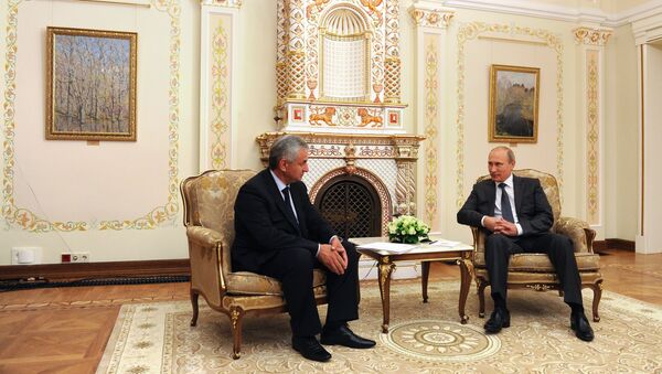 В.Путин встретился с новоизбранным президентом Абхазии