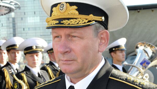 Главком ВМФ РФ Адмирал Виктор Чирков. Архивное фото