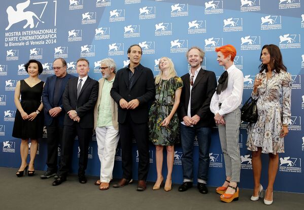 Члены жюри 71-го Венецианского международного кинофестиваля