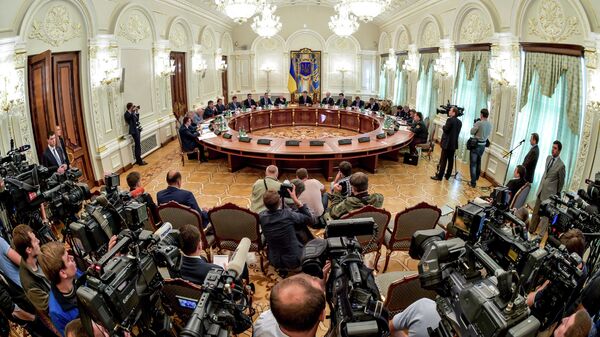 Заседание Совета национальной безопасности и обороны Украины, архивное фото
