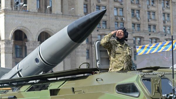 Ракетный комплекс 9К79 Точка-У вооруженных сил Украины. Архивное фото