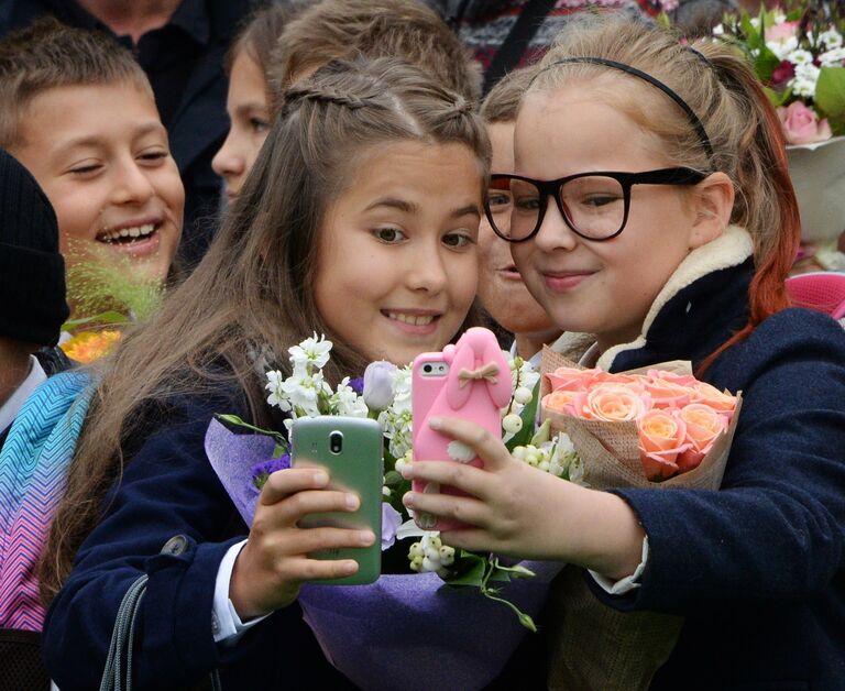 Начало учебного года в Москве