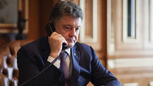 Президент Украины Петр Порошенко. Архивное фото.