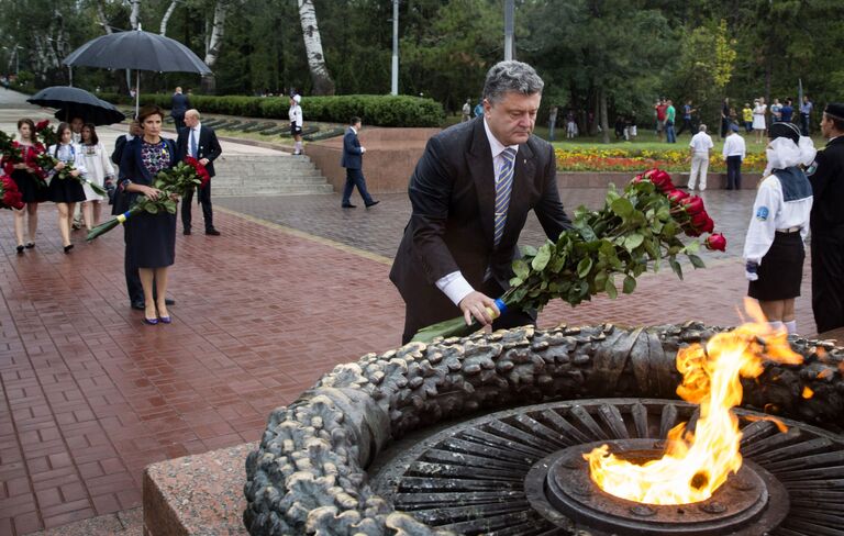 П. Порошенко прибыл в Одессу, чтобы поздравить одесситов с Днем Независимости