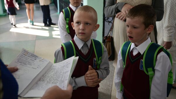Дети беженцев из Украины в российских школах