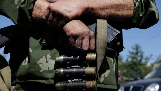 Боец народного ополчения. Архивное фото