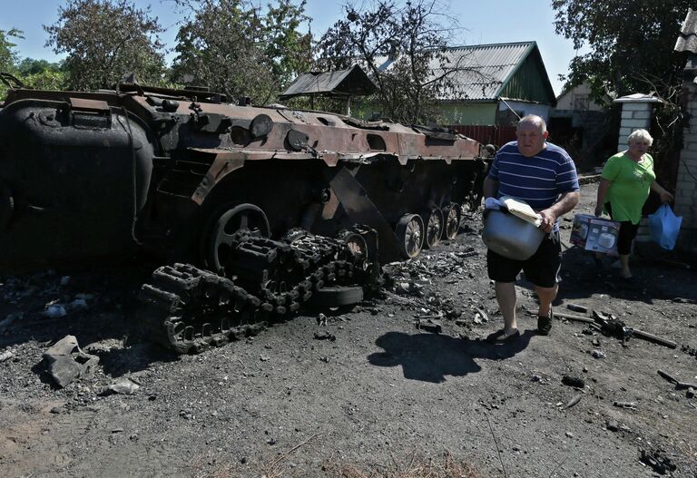 Ситуация в окрестностях Иловайска