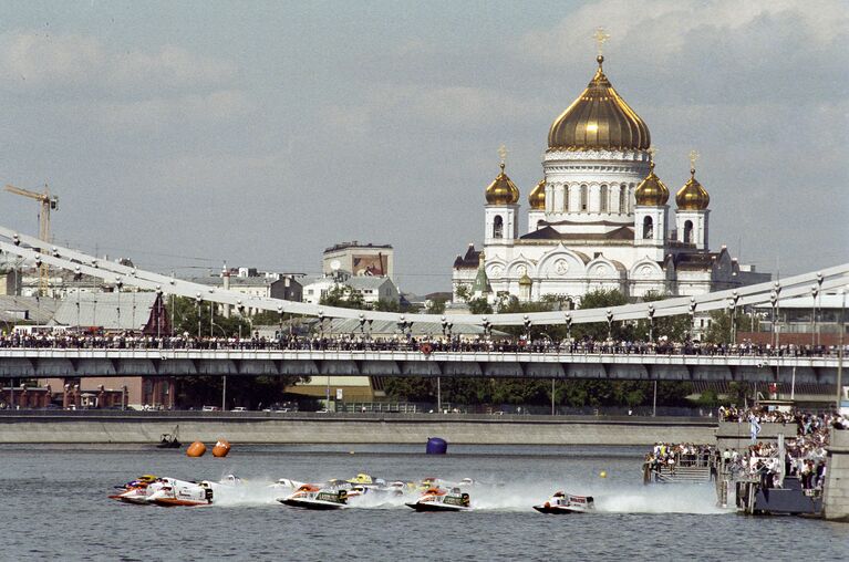 Гран-при России по водно-моторному спорту на Москве-реке