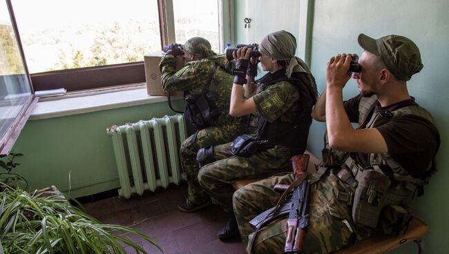 Ситуация в Донецкой области. Архивное фото