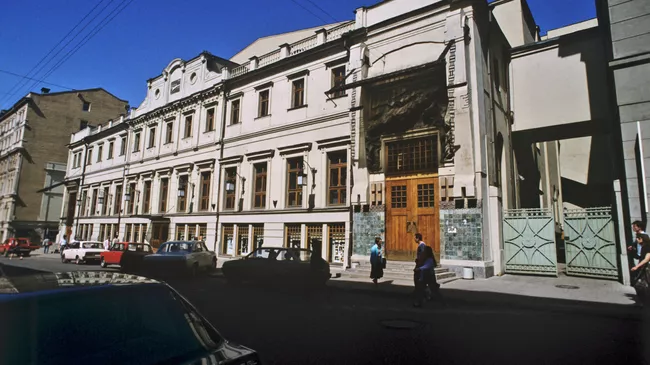 Здание Московского Художественного академического театра имени А.П. Чехова. Архивное фото