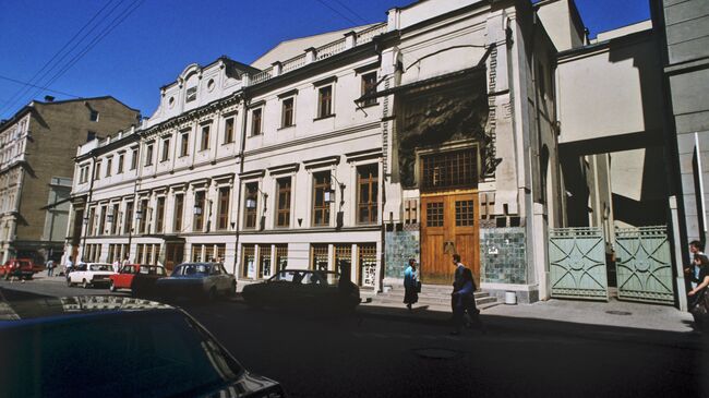Здание Московского Художественного академического театра имени А.П. Чехова. Архивное фото