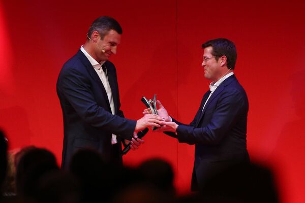 Виталий Кличко получил награду журнала Sport Bild