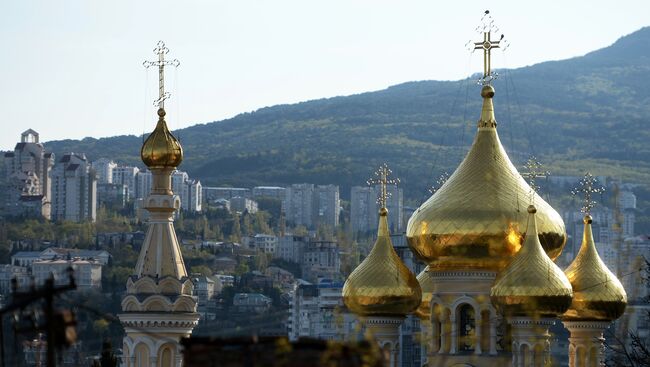 Собор Александра Невского в Ялте. Архивное фото