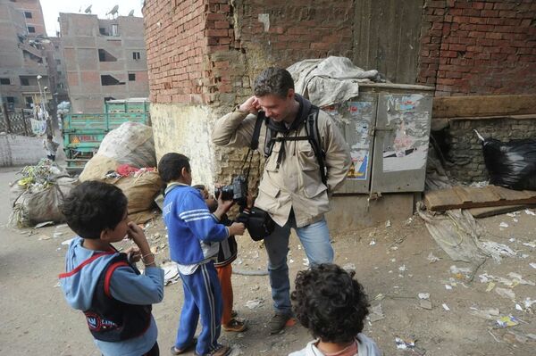 Фотокорреспондент Андрей Стенин в Каире, Египет