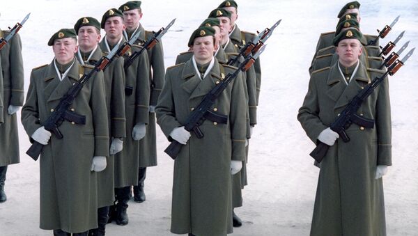 Солдаты литовской армии