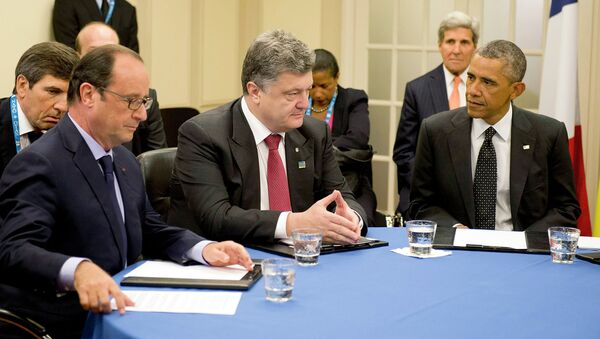 Петр Порошенко в рамках саммита НАТО проводит встречу с лидерами стран G7
