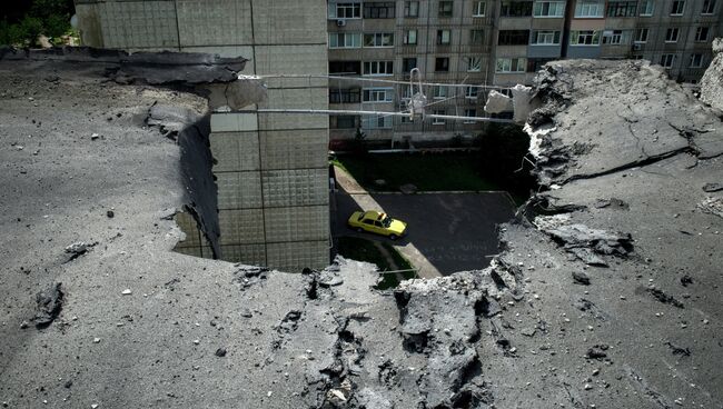 Ситуация в Луганске. Архивное фото