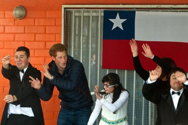 Визит принца Гарри в Чили