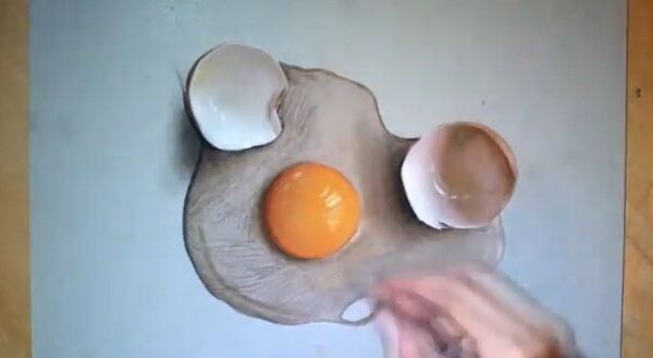 Видео в YouTube: как нарисовать яйцо