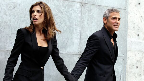 Амал Аламуддин и Джордж Клуни. Архивное фото