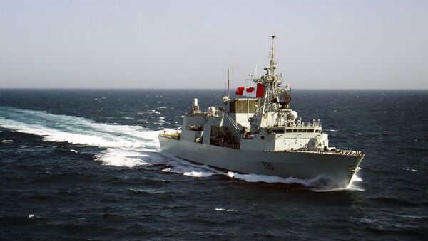 Канадский военный корабль Toronto. Архивное фото