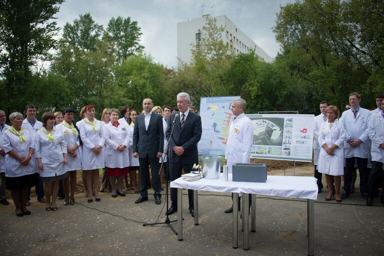 Начало строительства перинатально-кардиологического центра в Городской клинической больнице имени Л.А. Ворохобова