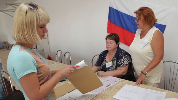 Досрочное голосование на выборах в Крыму