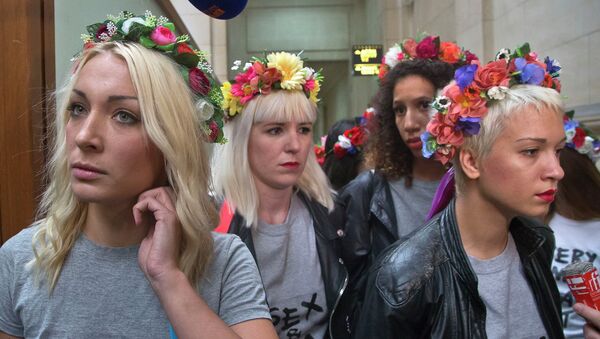 Протестная группа Femen. Архивное фото